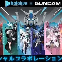 [반다이] 건담 시리즈 × 홀로라이브 프로덕션 모빌슈트 1탄 공개