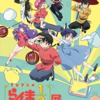 란마 1/2 리메이크 전시회 비주얼