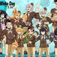 [귀멸의칼날] 화이트 데이 일러스트 공개