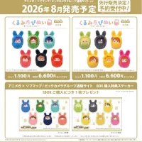 아이돌마스터 밀리언라이브 쿠루미 타피누이 2,3탄 예약개시