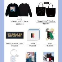 키린지 내한 인사말&MD 판매 안내