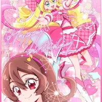 [너와 아이돌 프리큐어♪] 코믹스판 작가의 사쿠라 우타 생일 축하 일러스트