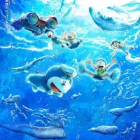 [도라에몽 신 노비타의 해저 귀암성]포스터