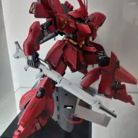 [반다이] 메탈 로봇혼 사자비 롱 라이플 포징 전시 사진