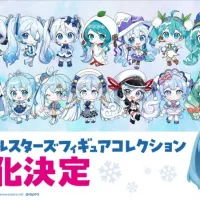 [굿 스마일] 유키 미쿠 올 스타즈 피규어 컬렉션 상품화 예정