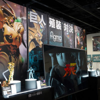 [맥스 팩토리] 가이버 40주년 전시전 figma 계열 전시 사진