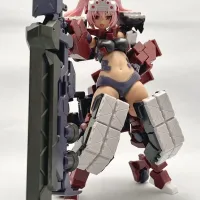 [코토부키야] 프레임암즈 걸 카구츠치・을 백병전 사양 조립 샘플 공개