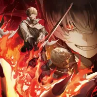 황금의 경험치 9권 표지 일러스트