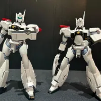 RG 1/48 잉그램 플러스 HEADGEAR전 뒷면 전시 사진