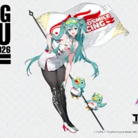 [굿 스마일] 레이싱 미쿠 KYOJO 2026 Ver 일러스트