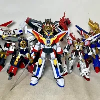 [반다이] SMP · RG 용자 시리즈 주역 기체 및 비클 진열