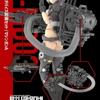 [토미텍] 리틀아모리 X 메가미 디바이스 콜라보. 장비 세트/머신건 A