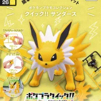 포켓몬 프라모 컬렉션 퀵!! 26 썬더스 (쥬피썬더) 패키지 일러스트