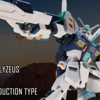 HGUC 1/144 아류제우스 런너 + 양산형 뉴 건담 소체 조립 과정 사진