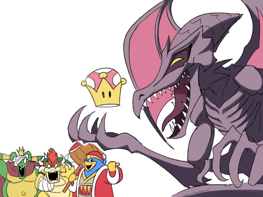 __bowser_king_dedede_ridley_and_king_k_rool_mario_and_5_more_drawn_by_tina_fate__sample-65431f4f66b8e42679601a8af9c065a1.jpg