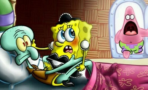 is spongebob gay for squidward