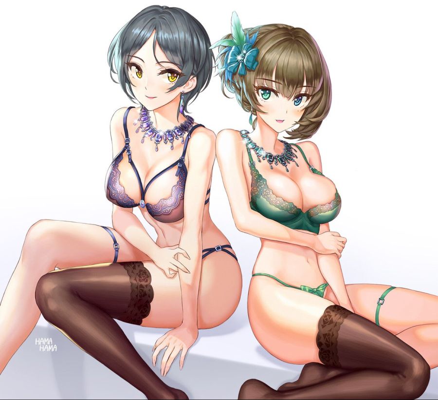 __hayami_kanade_and_takagaki_kaede_idolmaster_cinderella_girls_and_etc_drawn_by_hhama__f3625bb30381d65cc3f4965cedf02c24.jpg