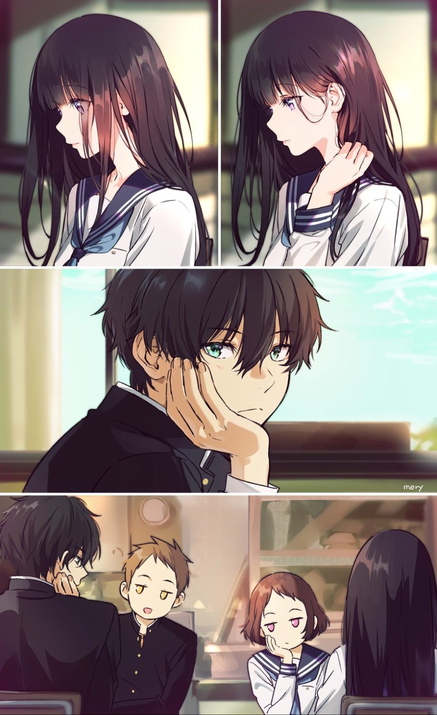 yande.re 523887 sample chitanda_eru fukube_satoshi hyouka ibara_mayaka mery oreki_houtarou seifuku.jpg