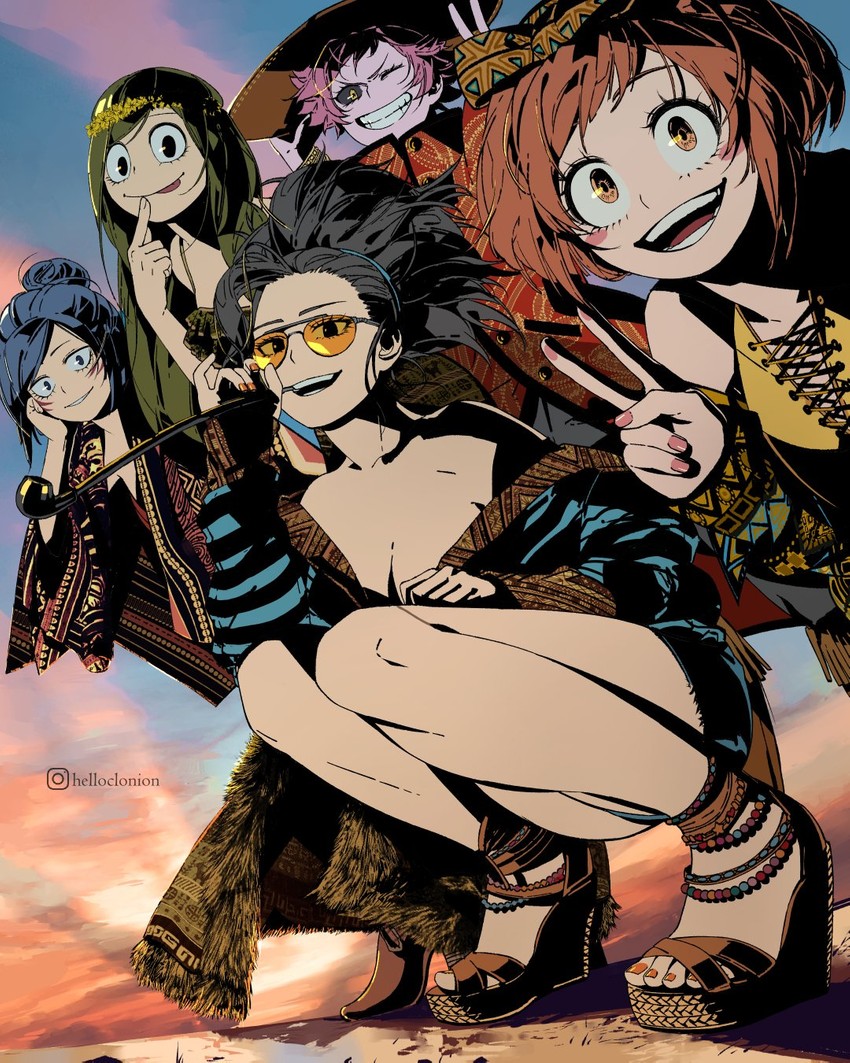 __ashido_mina_asui_tsuyu_jirou_kyouka_uraraka_ochako_and_yaoyorozu_momo_boku_no_hero_academia_drawn_by_clonion__sample-1eab83e4244dd54365a1c2f294ca6f5c.jpg