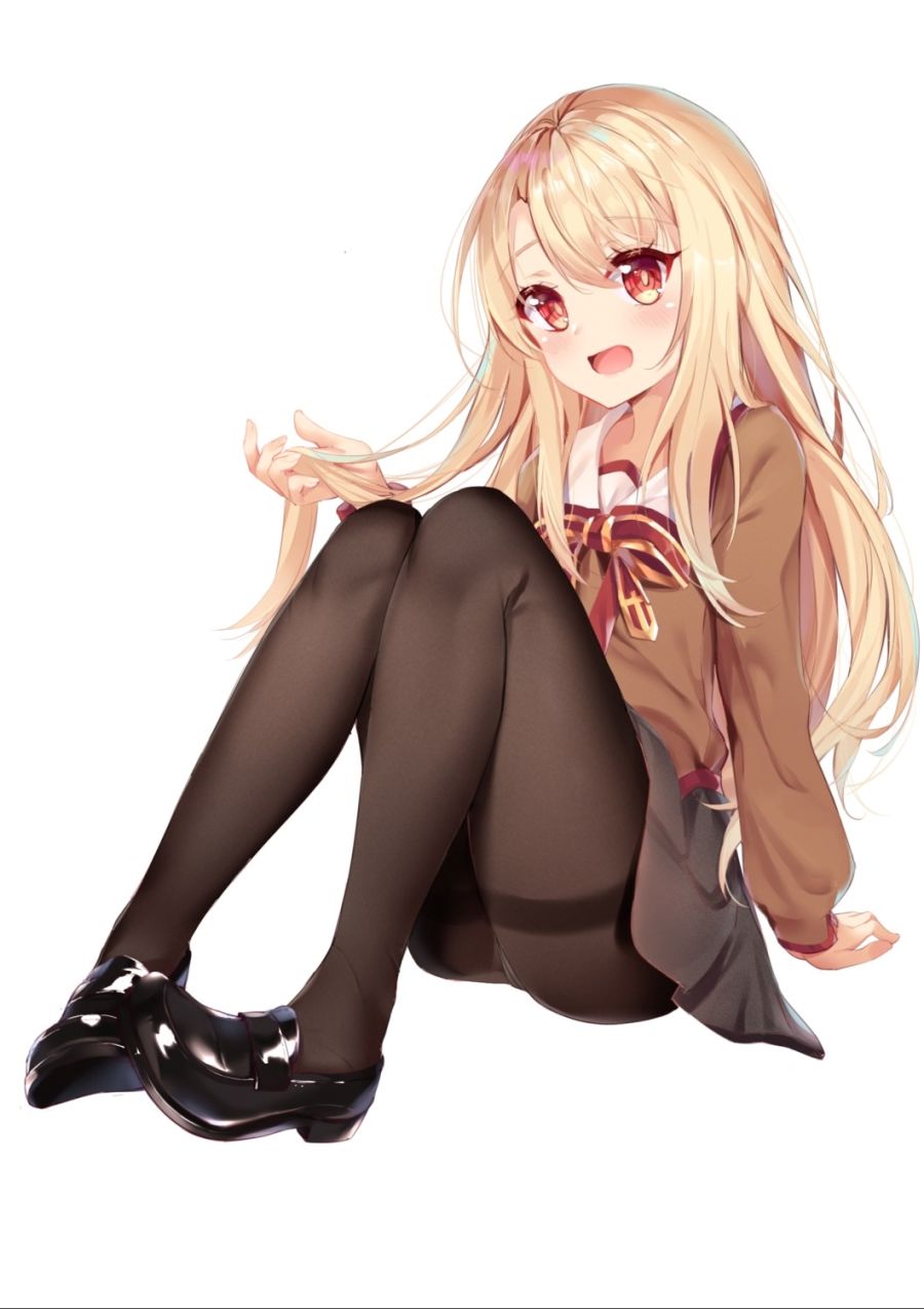 yande.re 538419 sample fate_kaleid_liner_prisma_illya fate_stay_night heels illyasviel_von_einzbern nahaki pantsu pantyhose seifuku sweater thong.jpg