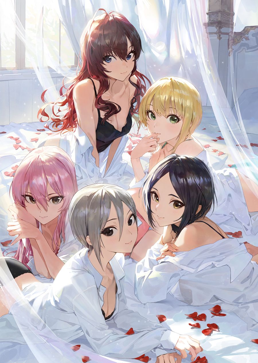 __jougasaki_mika_ichinose_shiki_hayami_kanade_miyamoto_frederica_and_shiomi_shuuko_idolmaster_and_1_more_drawn_by_mossi__551f9ead5d1626a769a3780348f4601a.jpg