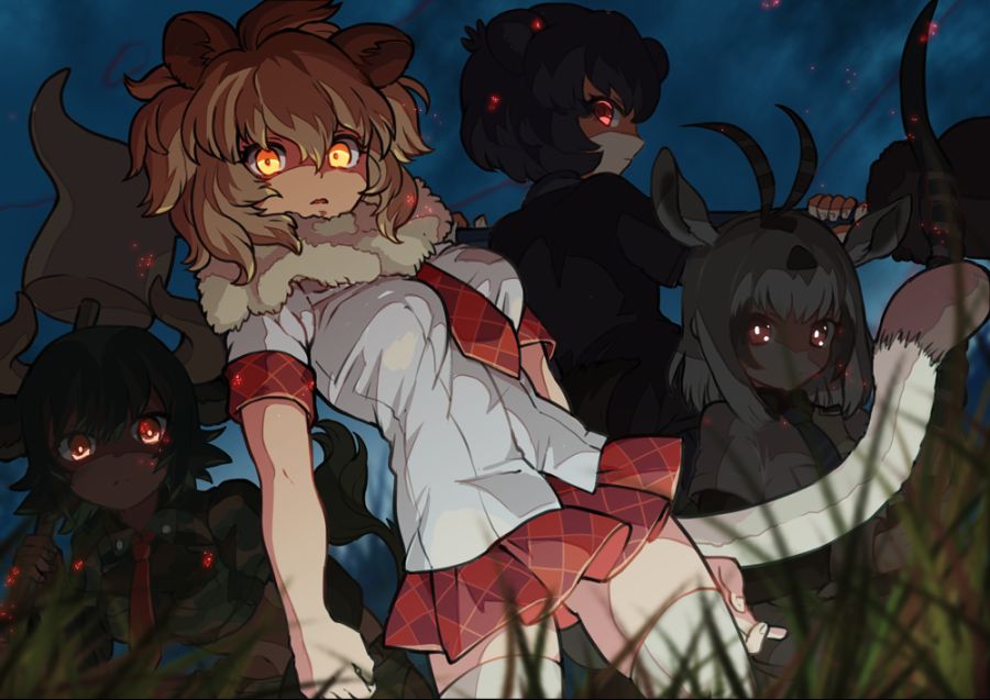 __lion_aurochs_arabian_oryx_and_japanese_black_bear_kemono_friends_drawn_by_kinugasa_moduru__c5d43bafbb0f0cf6589cbb1461a65504.png