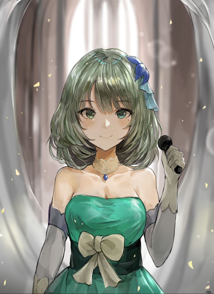 yande.re 547545 sample chan1moon cleavage dress takagaki_kaede the_idolm_ster the_idolm_ster_cinderella_girls.jpg