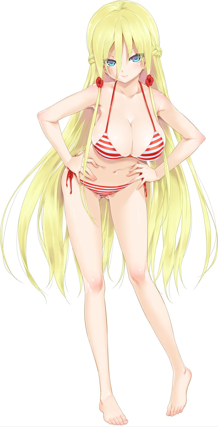 yande.re 429432 alice_(bishoujo_mangekyou) bikini bishoujo_mangekyou cleavage happoubi_jin swimsuits.jpg