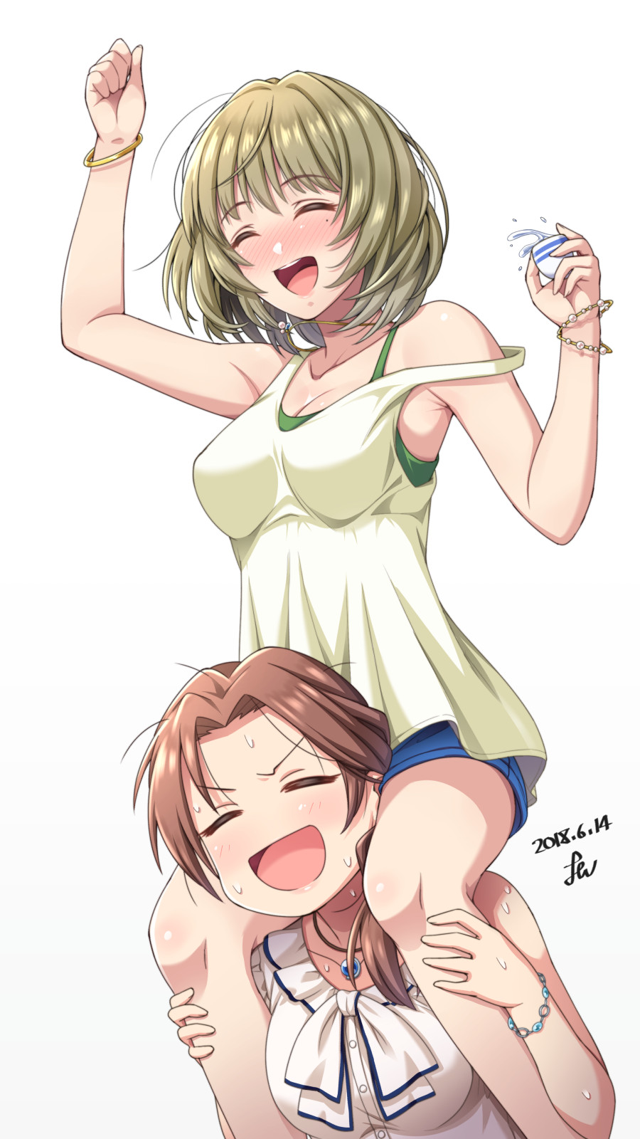 __takagaki_kaede_and_kawashima_mizuki_idolmaster_and_1_more_drawn_by_yoohi__6946a287c07d5ae343082822715de83e.jpg
