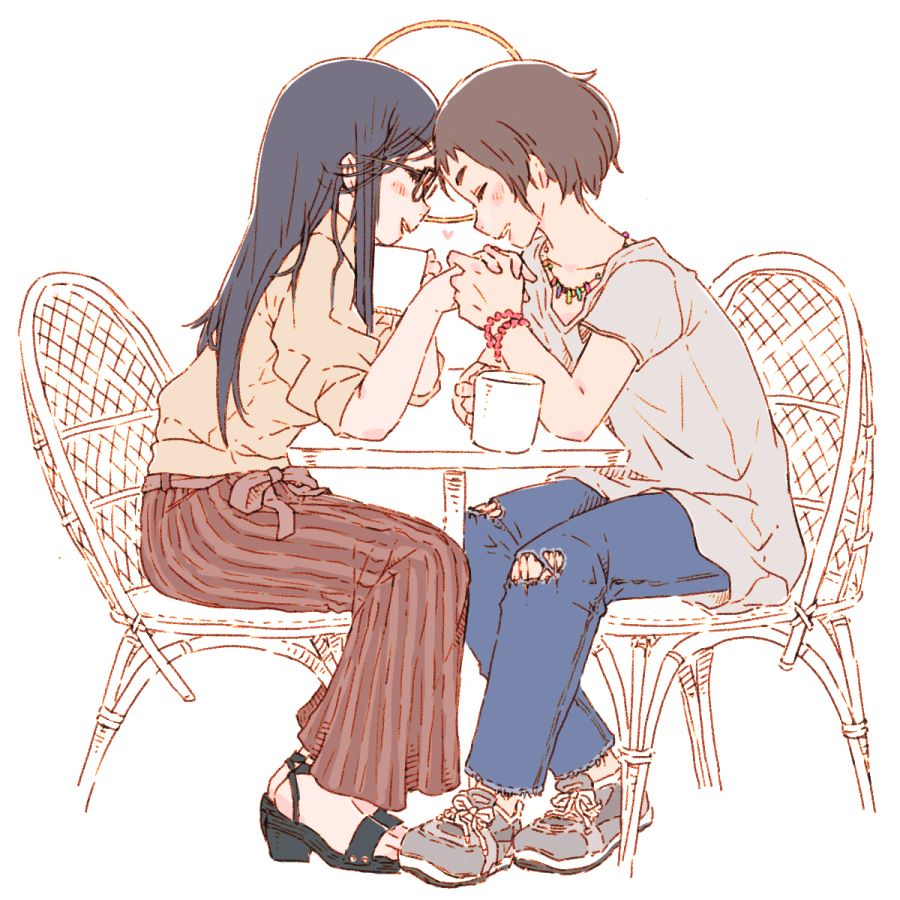 여자애들이 나이들면서 꽁냥거릴뿐인 Manga 4.jpg