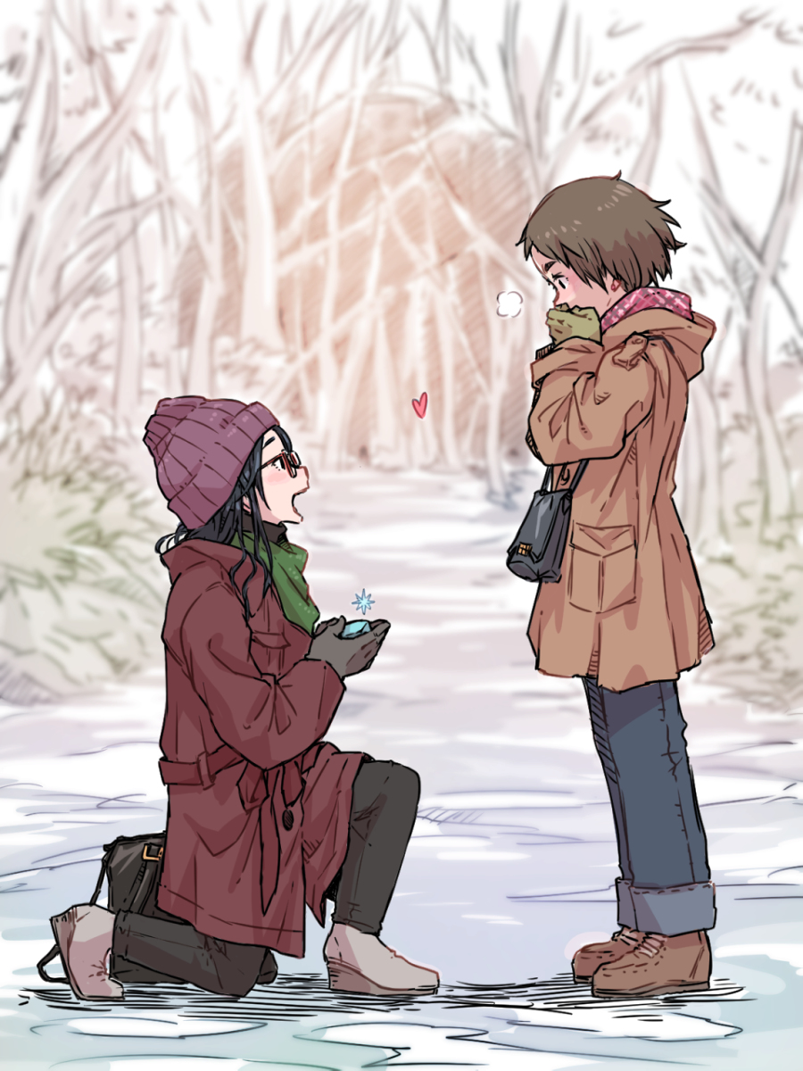 여자애들이 나이들면서 꽁냥거릴뿐인 Manga 10.jpg