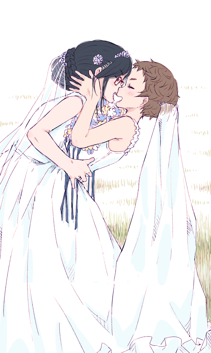 여자애들이 나이들면서 꽁냥거릴뿐인 Manga 11.jpg