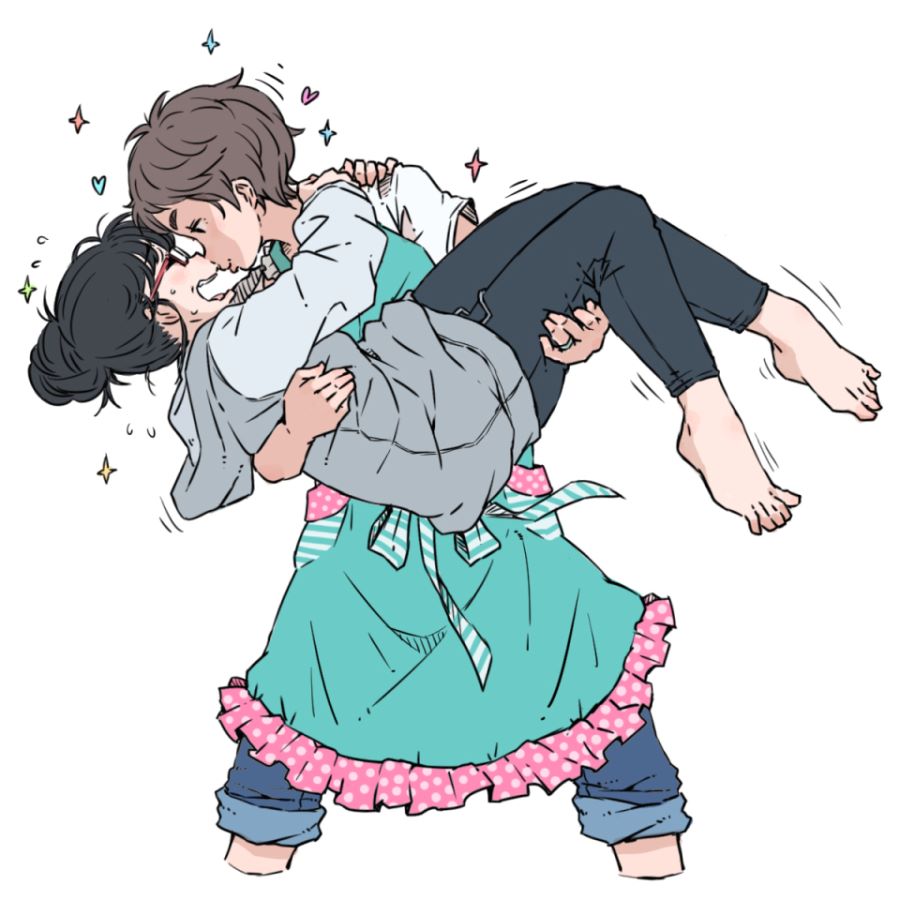 여자애들이 나이들면서 꽁냥거릴뿐인 Manga 15.jpg