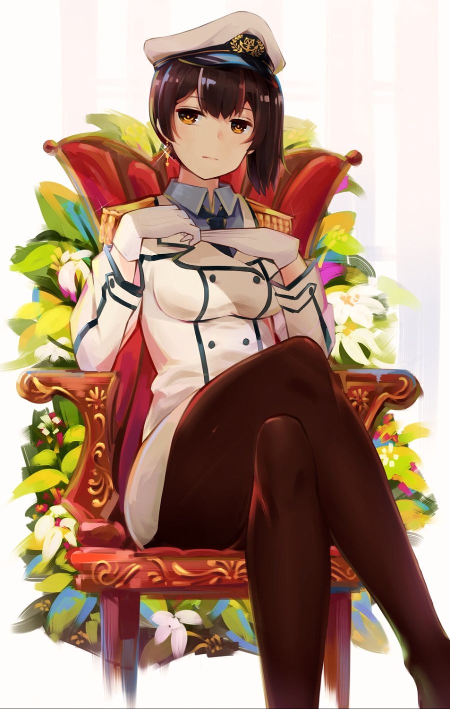 yande.re 349603 sample kaga_(kancolle) kantai_collection pantyhose uniform yamano_(yamanoh).jpg