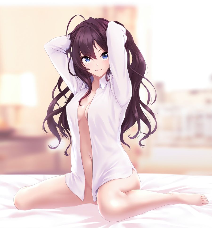 yande.re 349628 sample bottomless cleavage dress_shirt ichinose_shiki infinote open_shirt the_idolm@ster <a href=