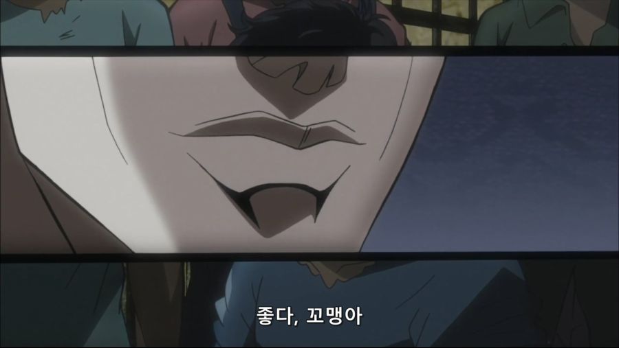 죠죠의 기묘한 모험 1기 - 11 (MX 1280x720 x264 AAC).mp4_20200906_102301.557.jpg