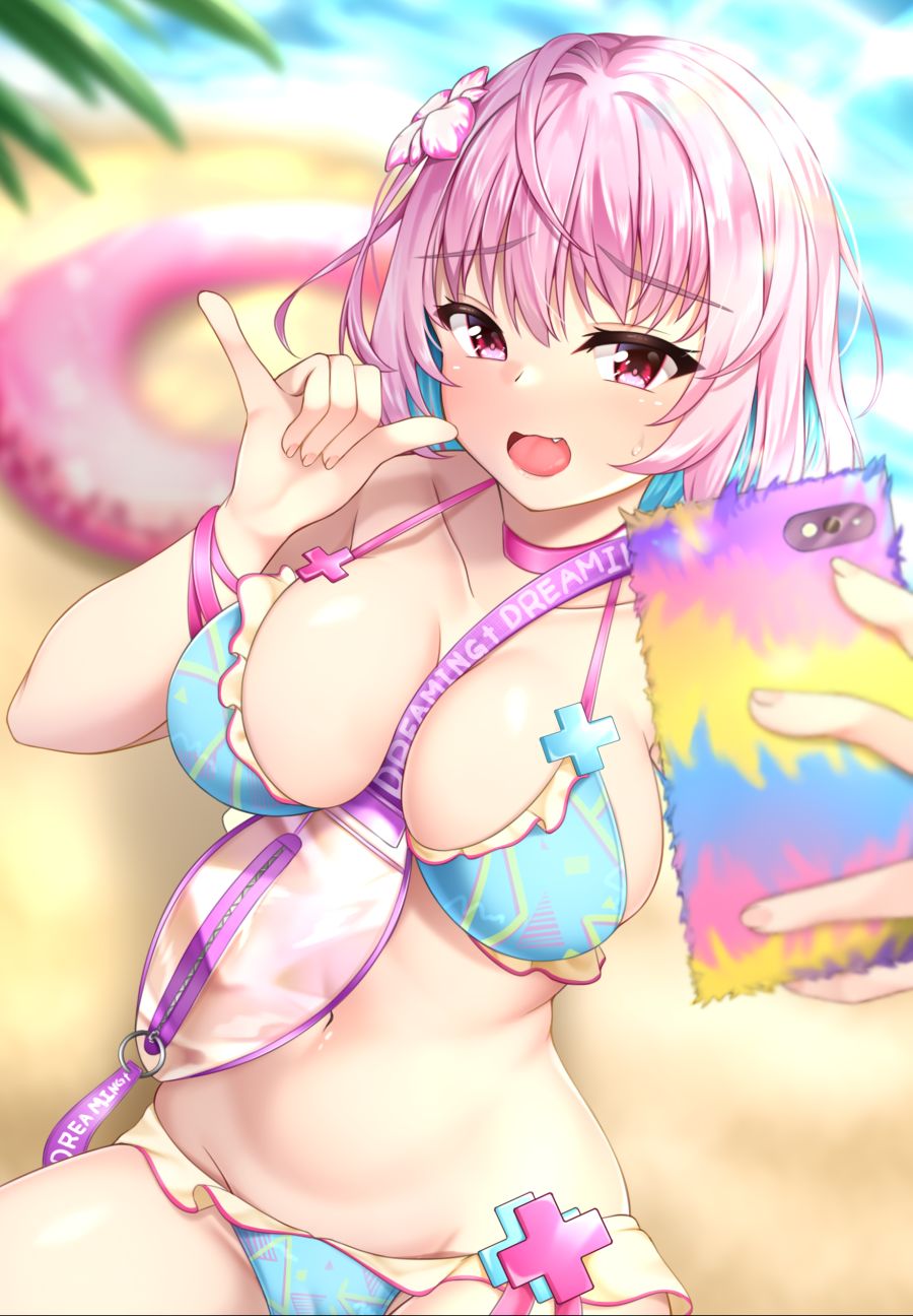 yande.re 682483 bikini lomocya swimsuits the_idolm@ster the_idolm@ster_cinderella_girls yumemi_riamu.png