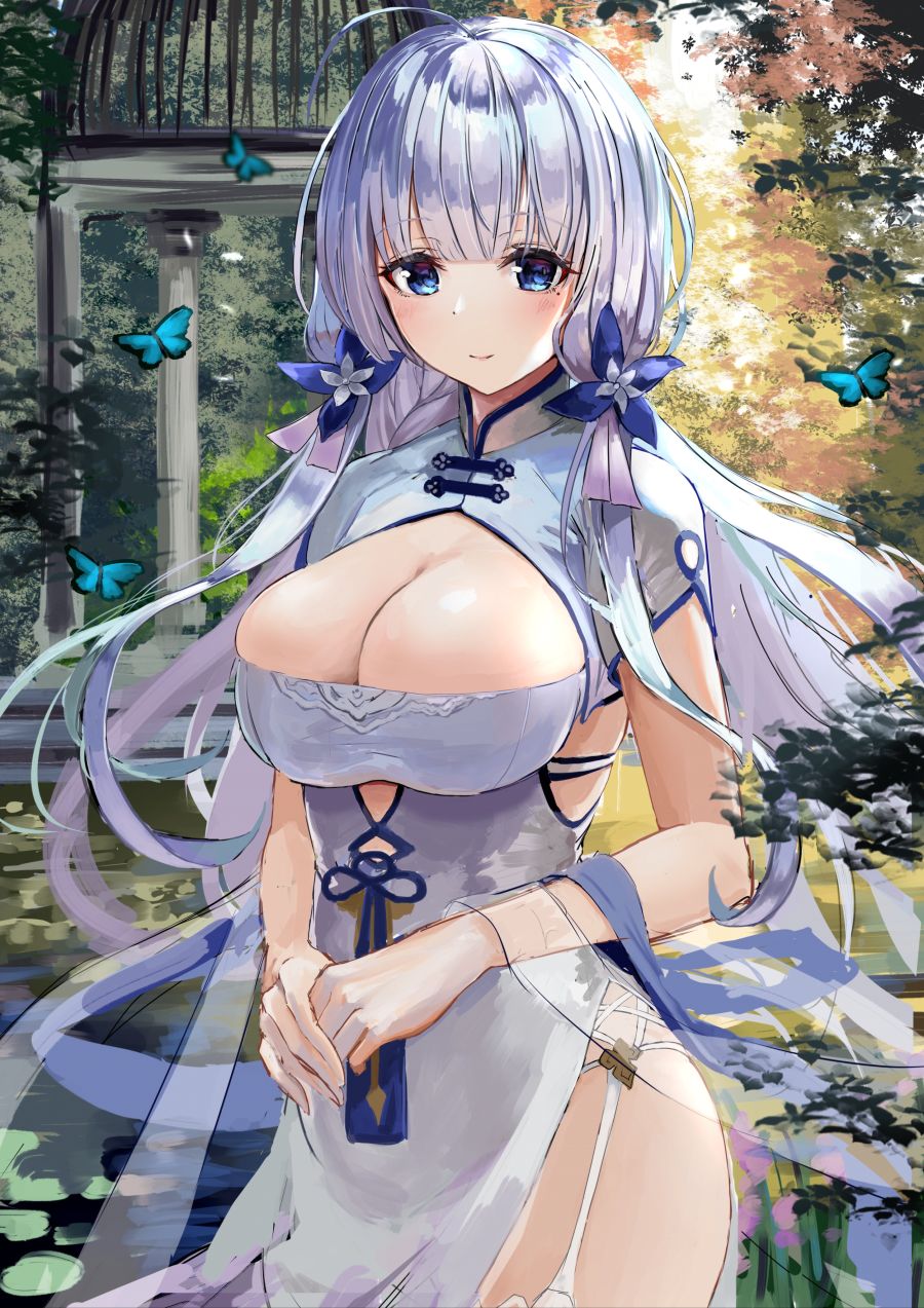 yande.re 706605 azur_lane chinadress garter_belt illustrious_(azur_lane) zyousha333.jpg