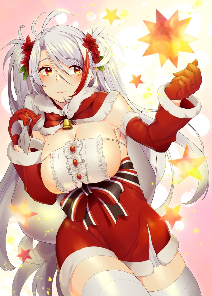 yande.re 644427 sample azur_lane christmas cleavage mimiko_(fuji_310) no_bra prinz_eugen_(azur_lane) thighhighs.jpg