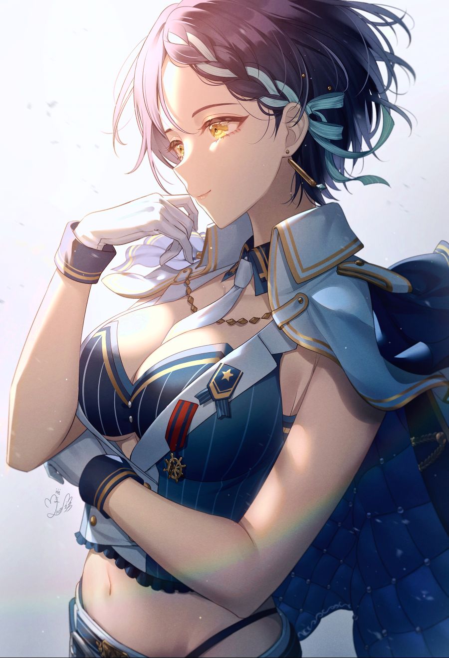 yande.re 781947 cleavage hayami_kanade mairo pantsu the_idolm@ster the_idolm@ster_cinderella_girls uniform.jpg