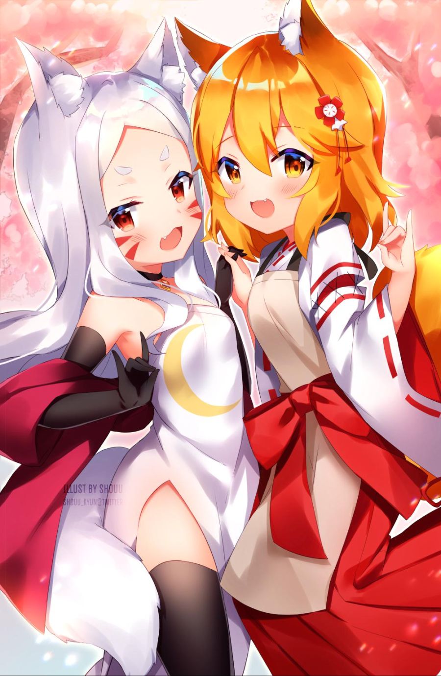 __senko_and_shiro_sewayaki_kitsune_no_senko_san_drawn_by_shouu_kun__b2b8c73924a11731d312a3e9acfa38f7.jpg