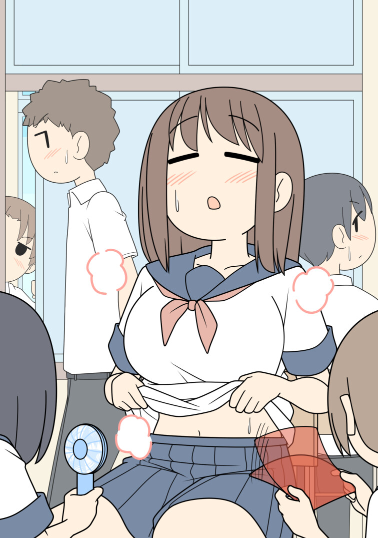 둔감한 같은 반 거유 여학생　Manhwa_1.jpg