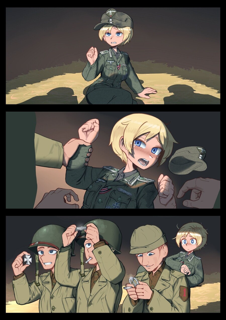 미군에게 붙잡힌 나치장교 manhwa_1.jpg