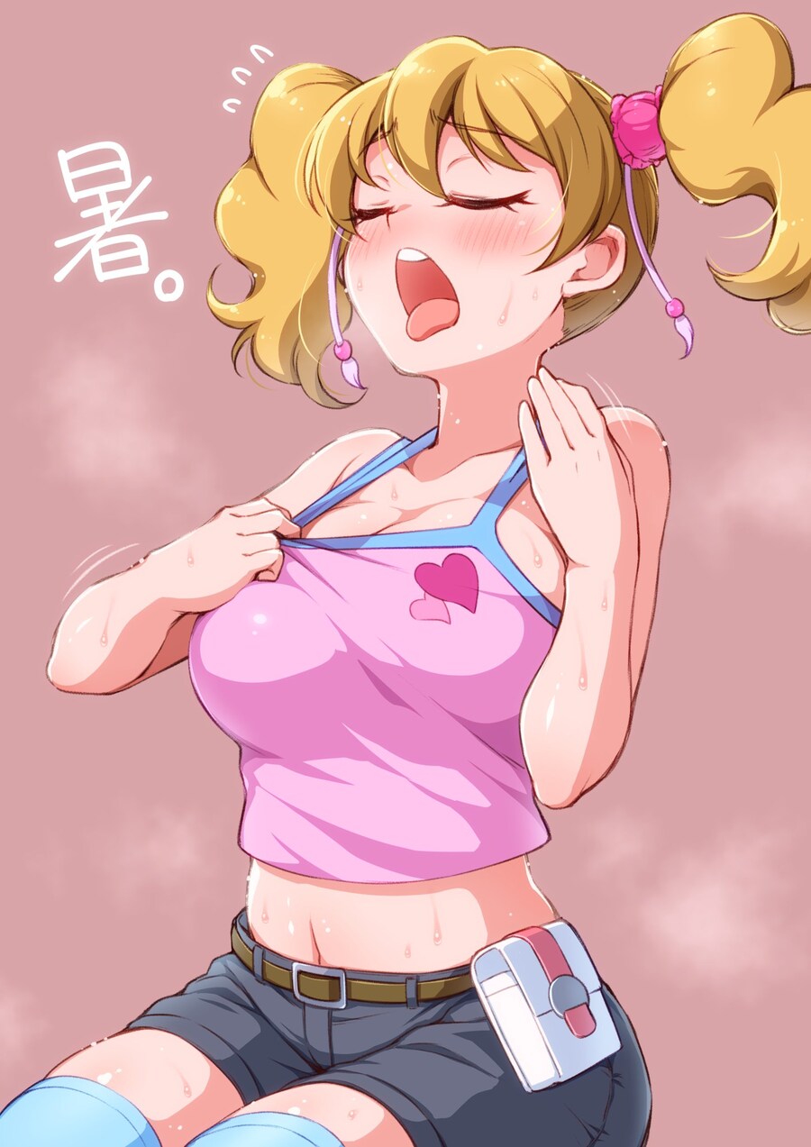 프리큐어)더위 타는 아이.jpg_1.jpg