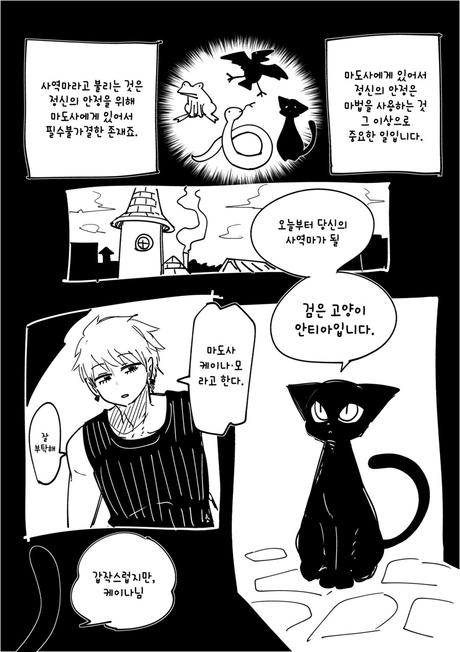 고양이 사역마 들이는 만화_1.png