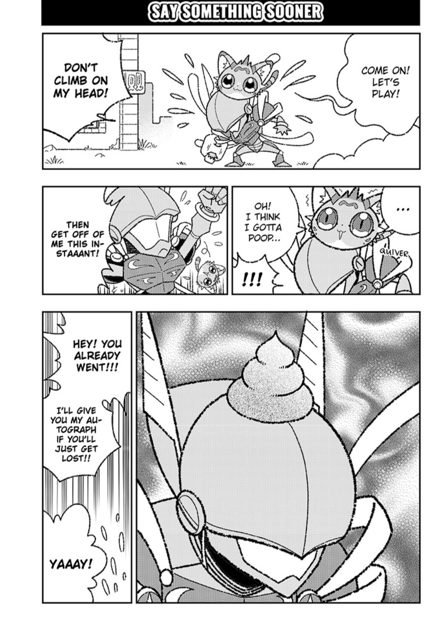 디지몬) 단편 만화에서 성격이 순해진 로드나이트몬_1.jpg