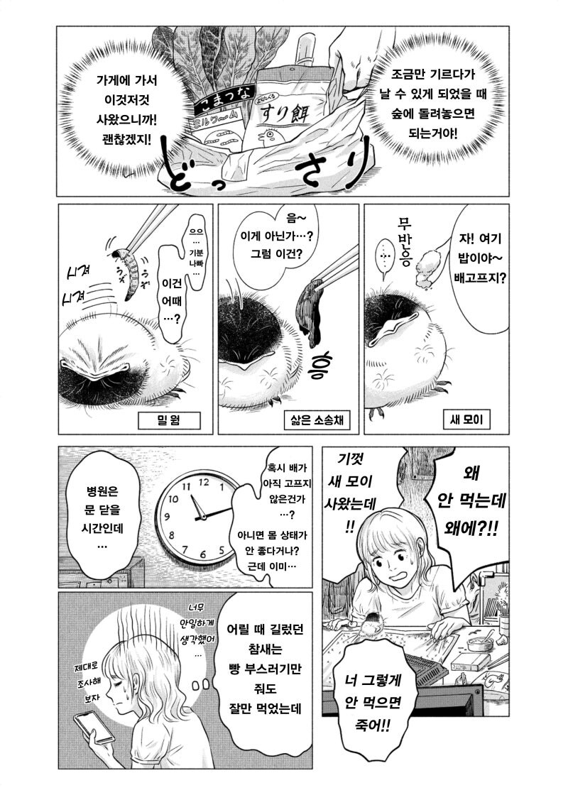 공포) 귀여운 동물 아기새 만화 .manhwa_6.jpg