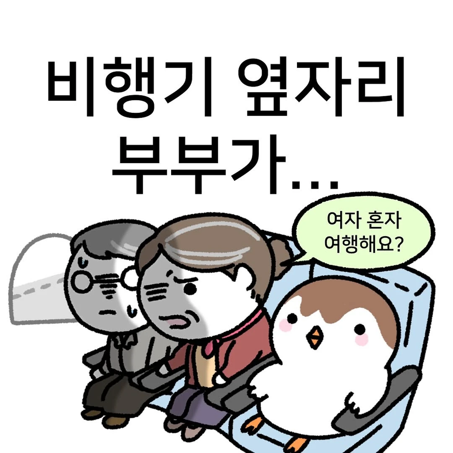 비행기 옆자리 부부가 자꾸 말걸면 .manhwa_1.webp