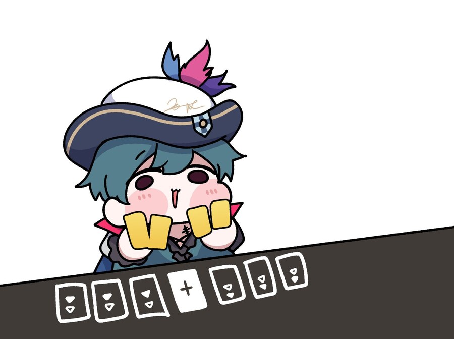 [명조] 브렌트랑 카드 게임하는 방돌이.manga_1.jpg
