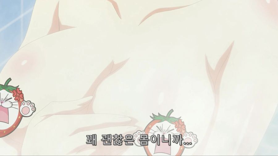 [아야카시트라이앵글]여자로 변한 자기 몸을 보고 만족하는 마츠리_2.jpg
